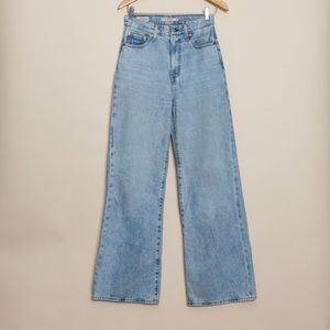 Ribcage Levi’s wide leg jeans